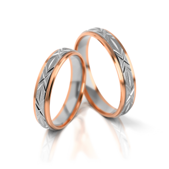 Preview: Stelmach Trauringe Weiss-Gelbgold Hamburg 002